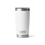 YETI Rambler 20 Oz Tumbler in White (591ml) with Magslider Lid image