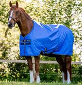 Horseware Amigo Hero Ripstop Pony Light Turnout Rug in Blue, Navy &amp; Grey (0g) image