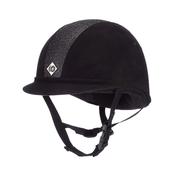 Charles Owen YR8 Junior Sparkly Riding Helmet in Black image