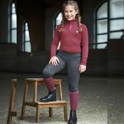 Covalliero Kids Riding Tights in Graphite image