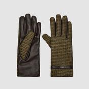 Dubarry Ballycastle Tweed Leather Gloves in Heath image