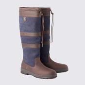 Dubarry Women's Galway Country Boot in Navy &amp; Brown