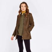 Dubarry Women's Joyce Leather Jacket in Walnut image