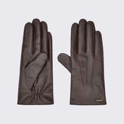 Dubarry Women's Sheehan Leather Gloves in Mahogany image
