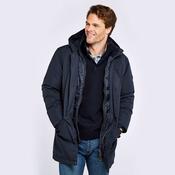Dubarry Men's Urlingford Down Parka Jacket in Navy image