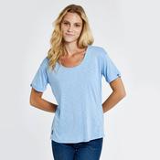 Dubarry Women's Cloyne Short Sleeve Top in Light Sky image