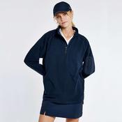 Dubarry Women's Valencia Quarter-zip Fleece Jumper in Navy image