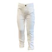 Equi-sential Kids Cotton Jodhpurs in White image