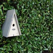 Esschert Design Blue Tit Birdhouse in Grey/White image