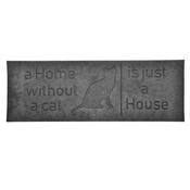 Esschert Design "Home without a Cat" Relief Doormat image