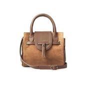 Fairfax &amp; Favor Mini Windsor Suede Handbag in Tan image