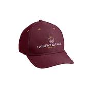 Fairfax &amp; Favor Signature Baseball Cap in Burgundy image