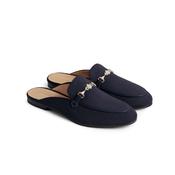 Fairfax &amp; Favor Tuddenham Mule in Navy image