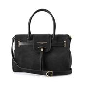 Fairfax &amp; Favor Windsor Suede Handbag in Black image