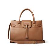 Fairfax &amp; Favor Windsor Work Leather Handbag in Tan image