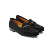 Fairfax &amp; Favor Women's Apsley Suede Loafer in Black image