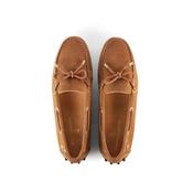Fairfax &amp; Favor Women's Henley Suede Driving Shoe in Tan image