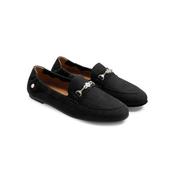 Fairfax &amp; Favor Women's Newmarket Suede Loafer in Black image