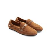Fairfax &amp; Favor Women's Newmarket Suede Loafer in Tan image