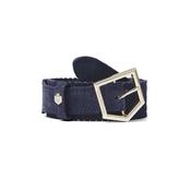Fairfax &amp; Favor Women's Regina Suede Belt in Navy image