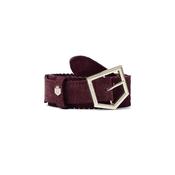 Fairfax &amp; Favor Women's Regina Suede Belt in Plum image