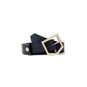 Fairfax &amp; Favor Women's Sennowe Leather Belt in Navy image