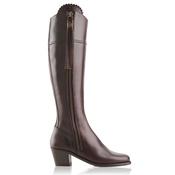 Fairfax &amp; Favor Heeled Regina Leather Boot in Mahogany image
