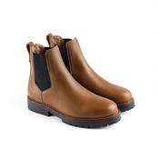 Fairfax &amp; Favor Boudica Shearling Lined Ankle Boot in Oak image