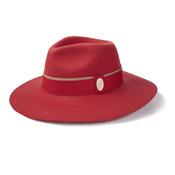 Hicks &amp; Brown Oxley Fedora in Berry image