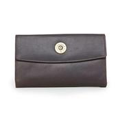 Hicks &amp; Hides Hidcote Cartridge Leather Purse in Brown image