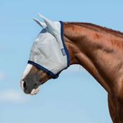 Horseware Amigo Fly Mask in Silver &amp; Navy image