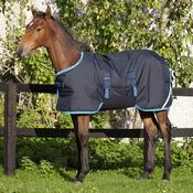 Horseware Amigo Ripstop Foal Lite Turnout Rug in Navy &amp; Blue (50g) image