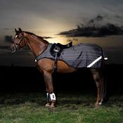 Horseware Amigo Reflectech Competition Sheet in Grey &amp; Black image