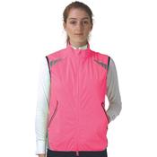 Hy Equestrian HyViz Please Pass Wide &amp; Slow Waistcoat in Pink image