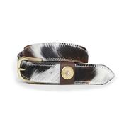 Hicks &amp; Hides Moreton Keeper Leather Belt in Cowhide image