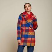 King Louie Women's Amelie Coat Hutton in Fire Red image