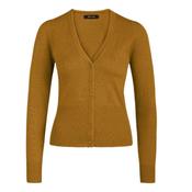 King Louie Women's Cardi V Cocoon in Honey Yellow image