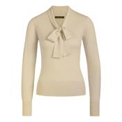 King Louie Women's Ellen Bow Top Cottonclub in Cream