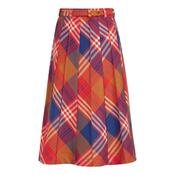 King Louie Women's Harper Skirt Jolla Check in Fire Red image