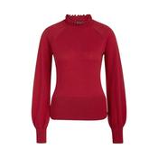 King Louie Women's Izu Bell Top Cocoon in Icon Red image