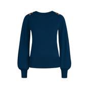 King Louie Women's Marie Bell Top Cottonclub in Sailor Blue image