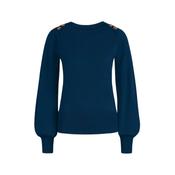 King Louie Women's Marie Bell Top Cottonclub in Sailor Blue image