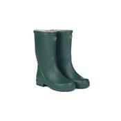 Le Chameau Kids Petite Aventure Jersey Lined Boots in Vert Fonce image