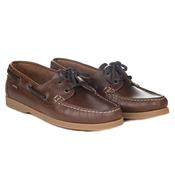 Le Chameau Women's Galion Femme Deck Shoe in Marron image
