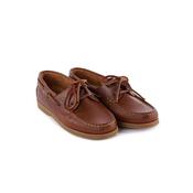 Le Chameau Women's Galion Femme Deck Shoes in Chestnut image