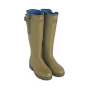 Le Chameau Women's Vierzonord Neoprene Lined Wellington Boot in Vert Vierzon image