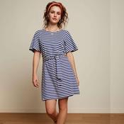King Louie Women's Lizzie Tunic Dress Chopito Stripe in Deep Water image