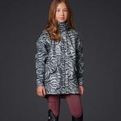 Mountain Horse Kids Drops Rain Coat in Black/Grey image