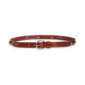 Mackenzie &amp; George Women's Badminton Leather Belt in Chestnut image