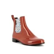 Meduse Japflo Ankle Boot in Terracotta with Floral image